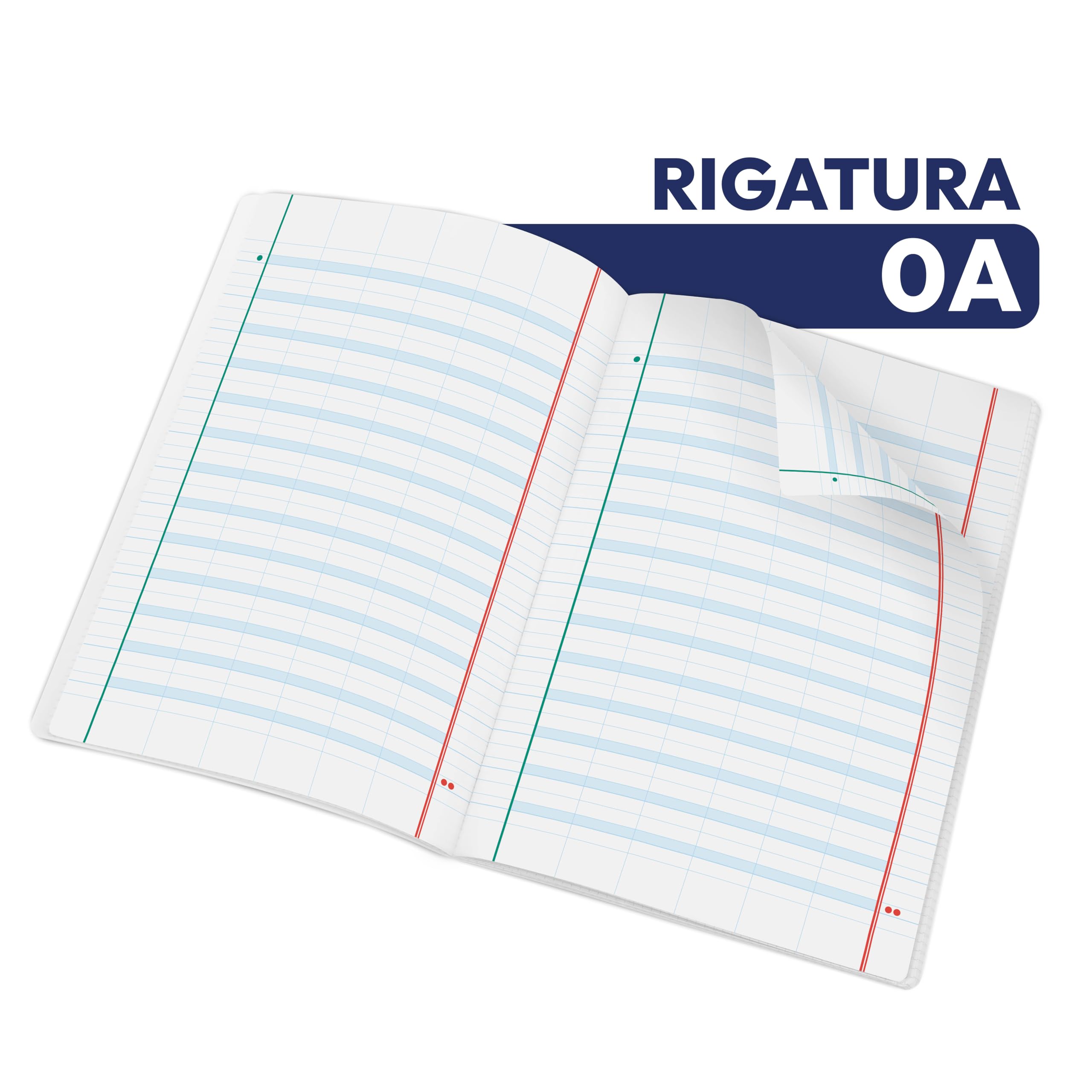 Pigna Confezione Maxi 10 Quaderni Monocromo QI