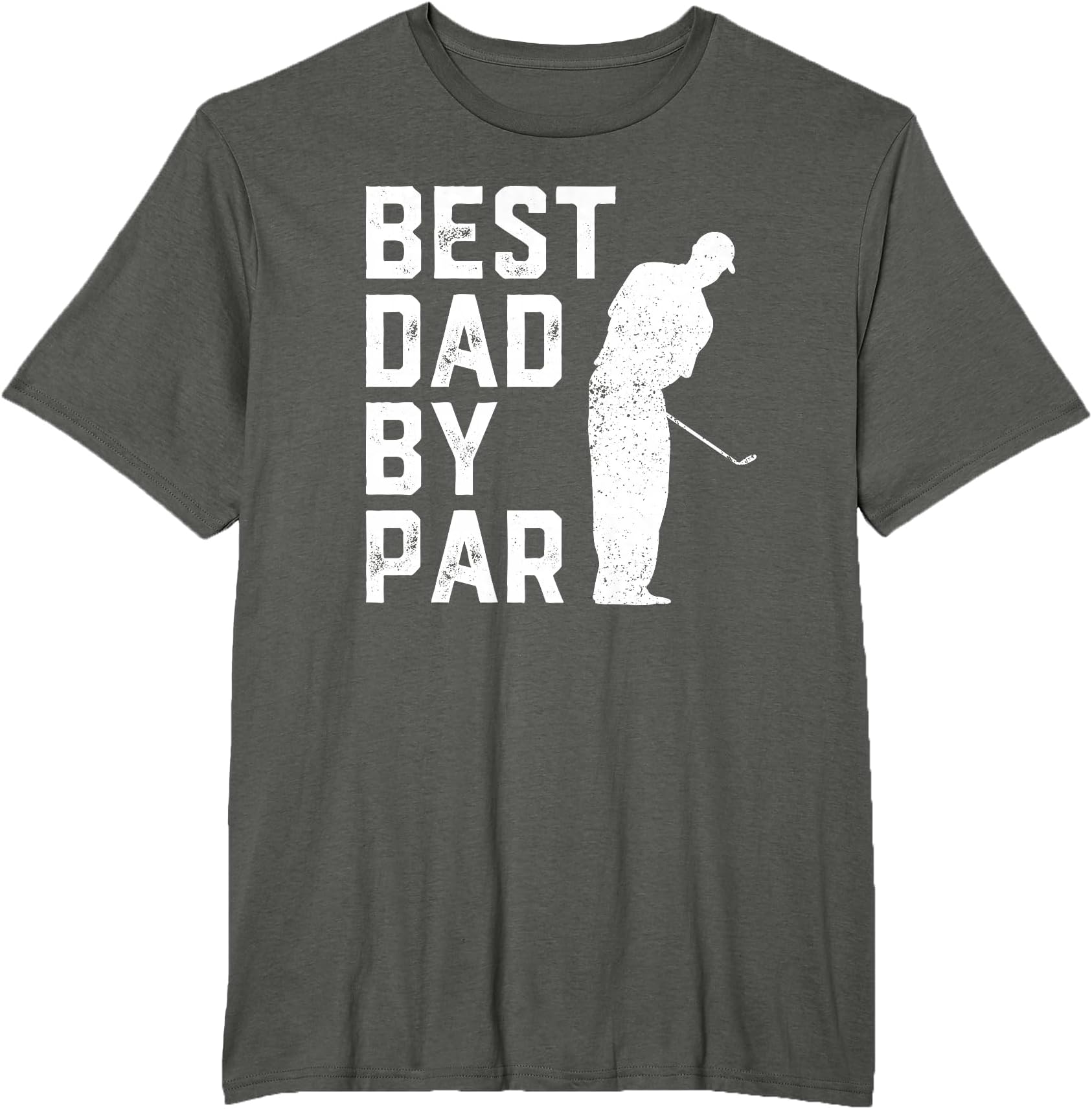 Best Dad By Par Golf Lover Gift For Men Funny Father's Day T-Shirt