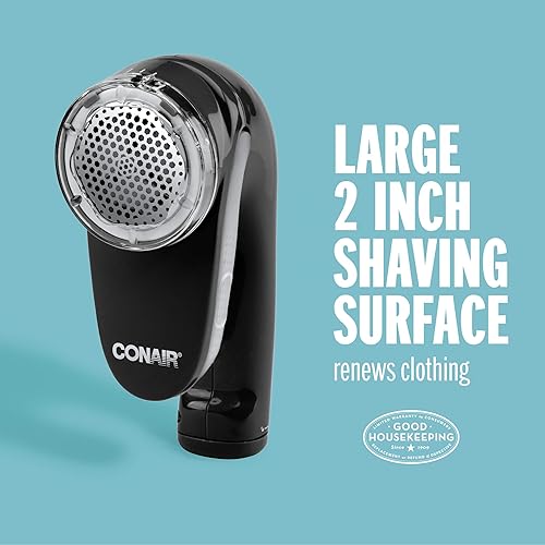Miniatura 5 de Conair Fabric Shaver and Lint Remover, Rechargeable Portable Fabric Shaver, Black