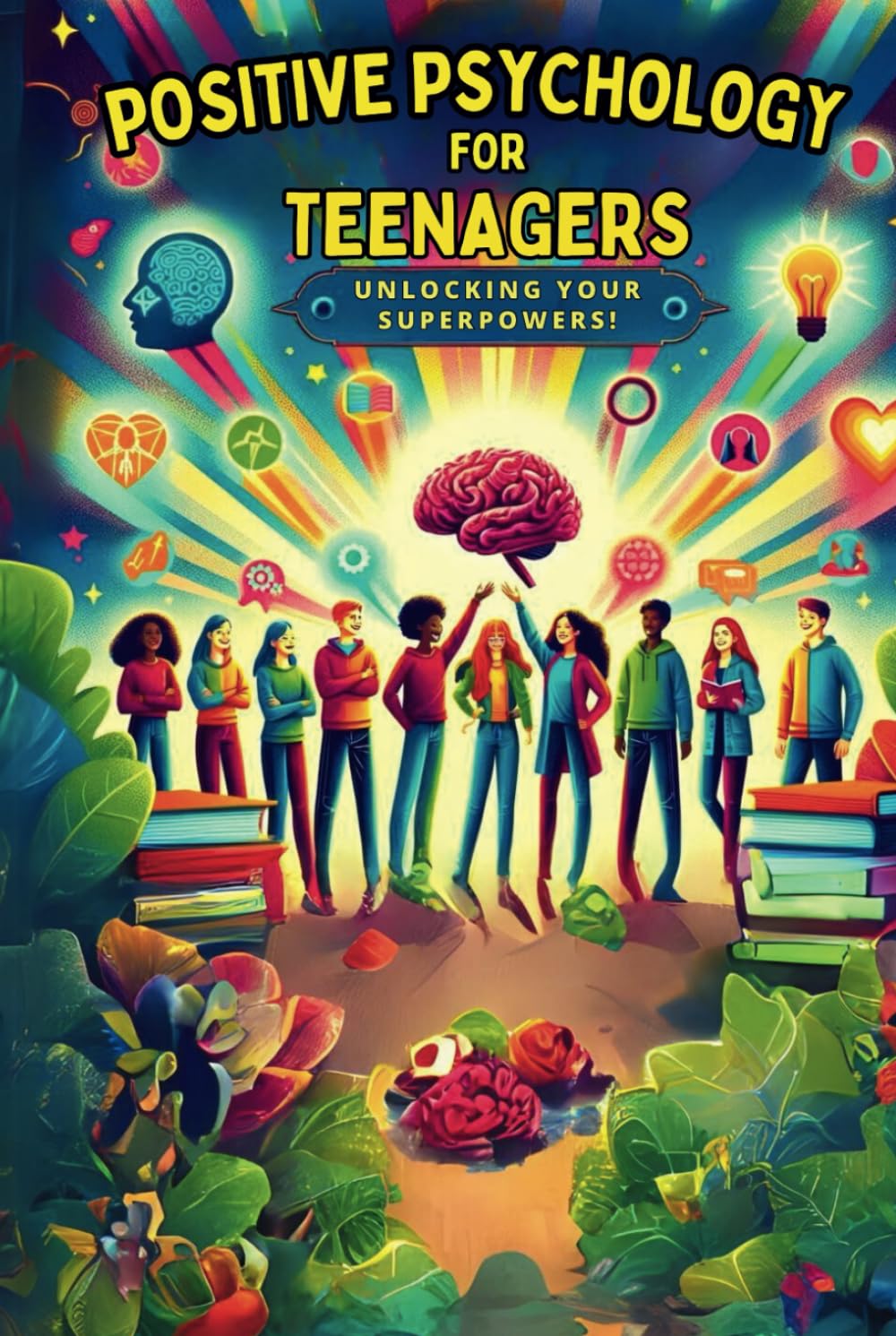Positive Psychology for Teenagers: Unlocking Your Superpowers!: Empowering Journeys: Life Skills, Mental Health, and Self-Discovery for High Schoolers ... Guides for Personal Growth and Well-being)