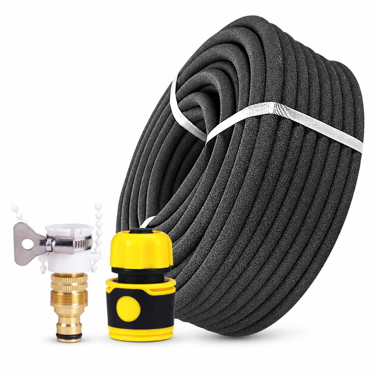 Riego por Goteo, PVC, 15 m + accesorios, 1,6 cm