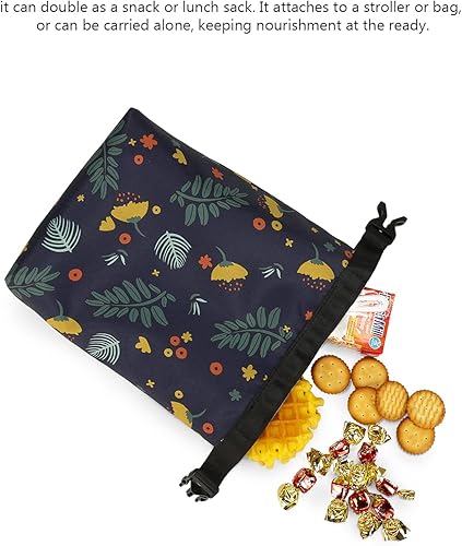 Miniatura 3 de MOV COMPRA Movcompra - Lonchera aislada para adultos para el trabajo + bolsa de aperitivos aislada, bolsas reutilizables para sándwiches y