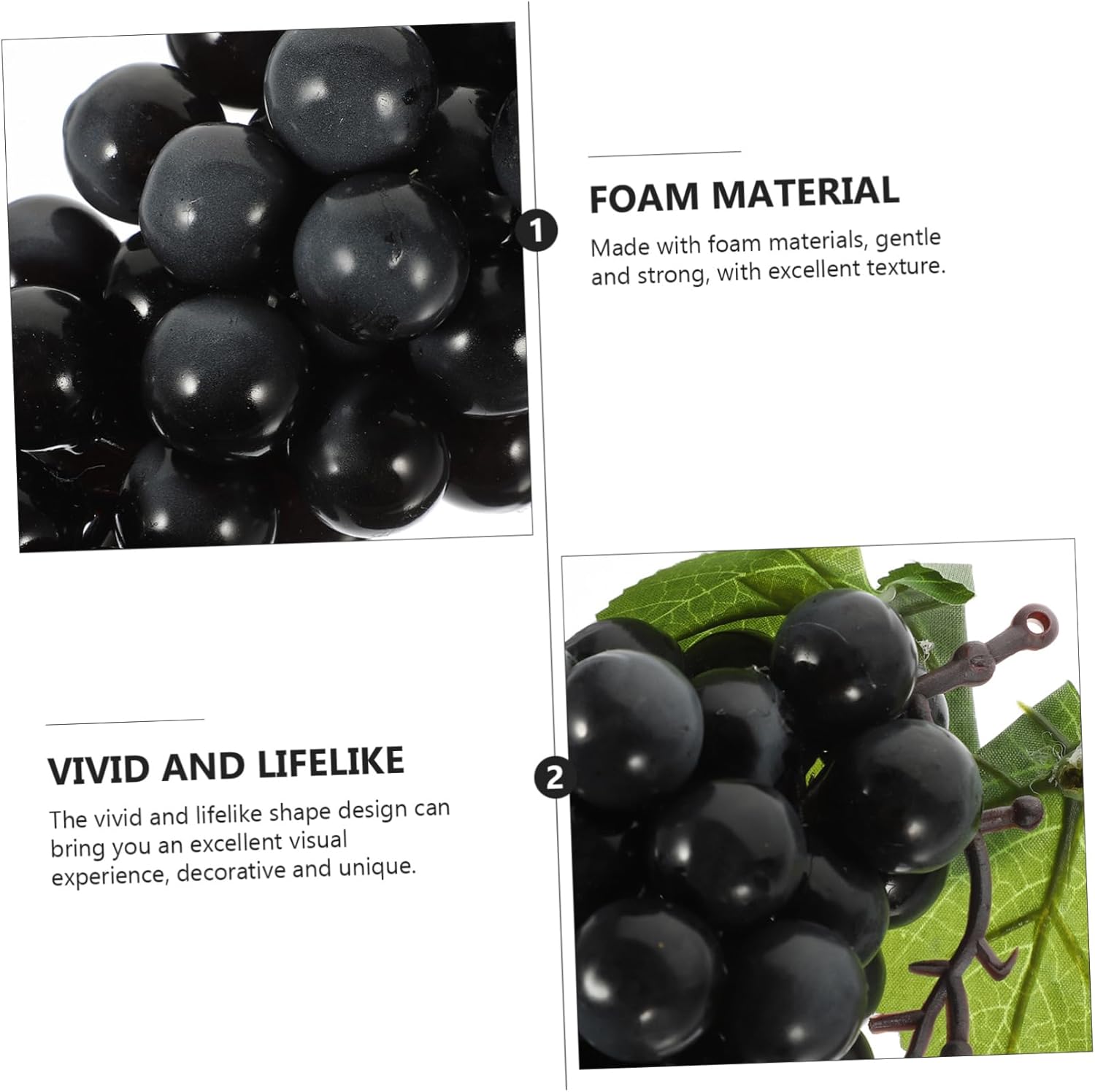 Luxshiny 5pcs String Fake Fruit Model String Artificial for Display Props Kitchen Decor