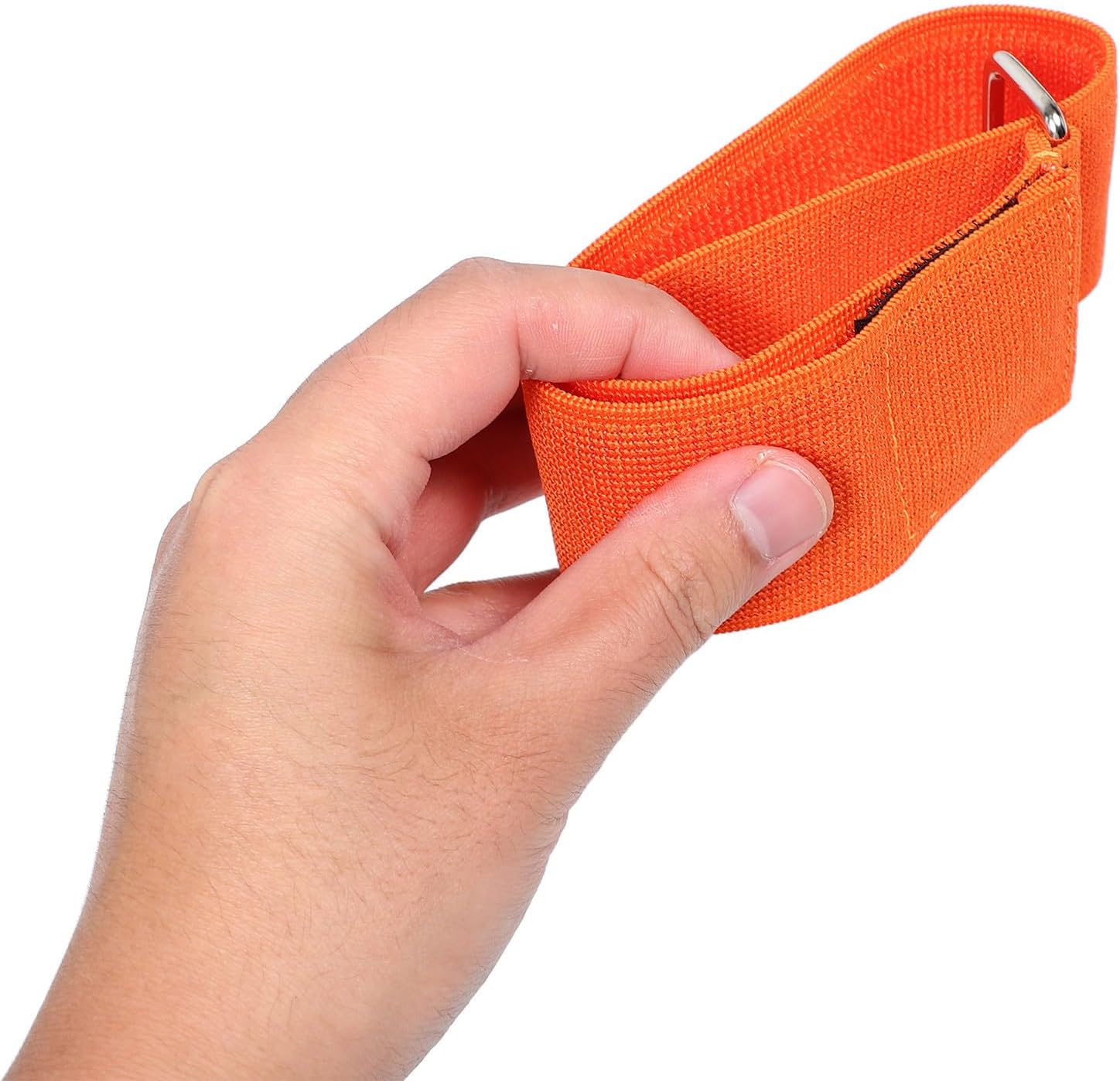 Three Legged Race Bands for with Comfortable Fit 5pcs, Nylon Leg Binding Wrap Easy to Use Adjustable Straps Adults Backyard Group Activities and Outdoor Team Relay