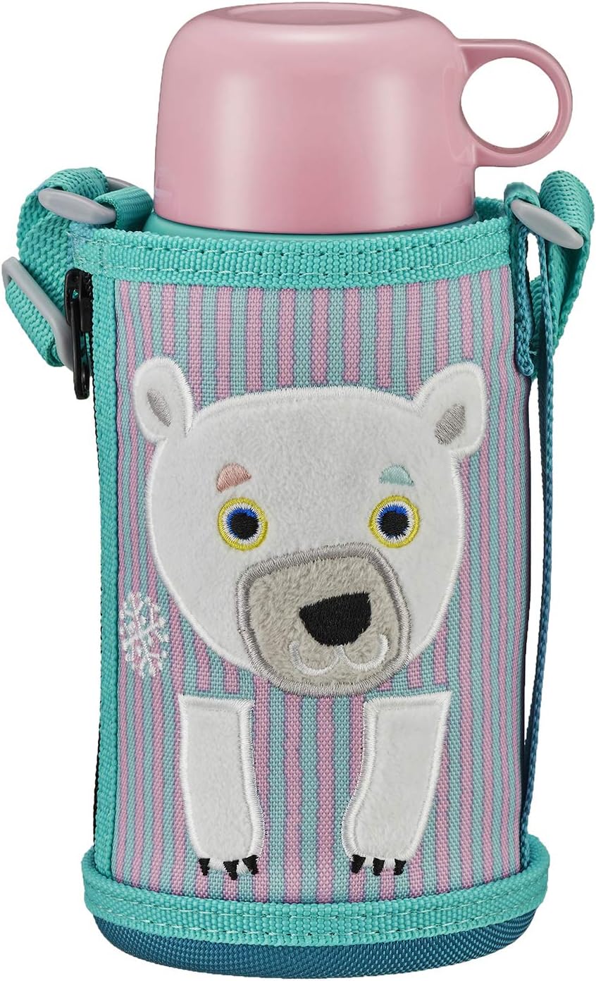 Amazon Co Jp タイガー 水筒 600ml 直飲み コップ 付 2way ステンレス ボトル ポーチ付き サハラ コロボックル シロクマ Mbr C06gps Tiger ホーム キッチン