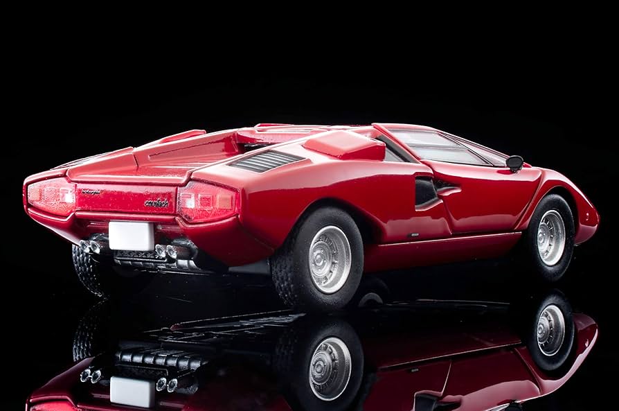 1/64 ランボルギーニ カウンタック Countach LAMBORGHINI 1/64 Lamborghini Countach Lp5000 S Red【FY64061