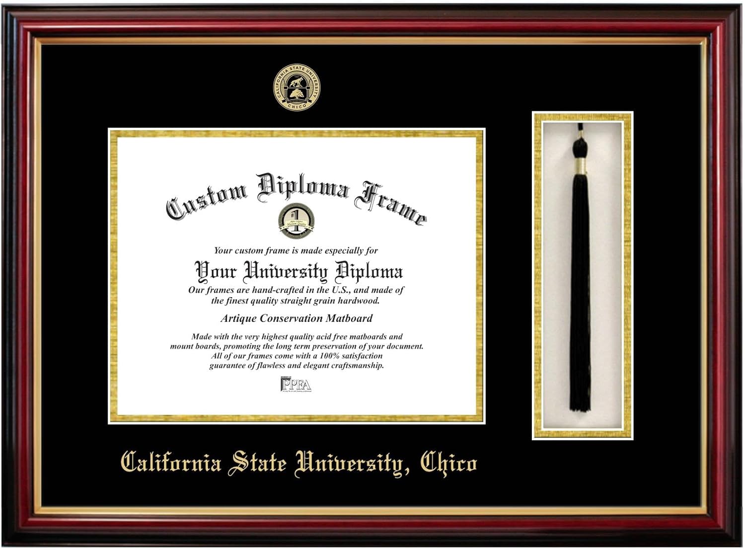 Campus Images California State University, Chico Tassel Box and Diploma Frame