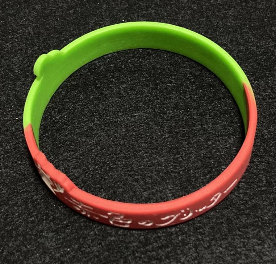 Mrs.GREEN APPLE ラバーバンド ラババン 初期 赤色のグリッター Mrs.GREEN APPLE 赤色のグリッター 対バン ラババン 初期 - メルカリ