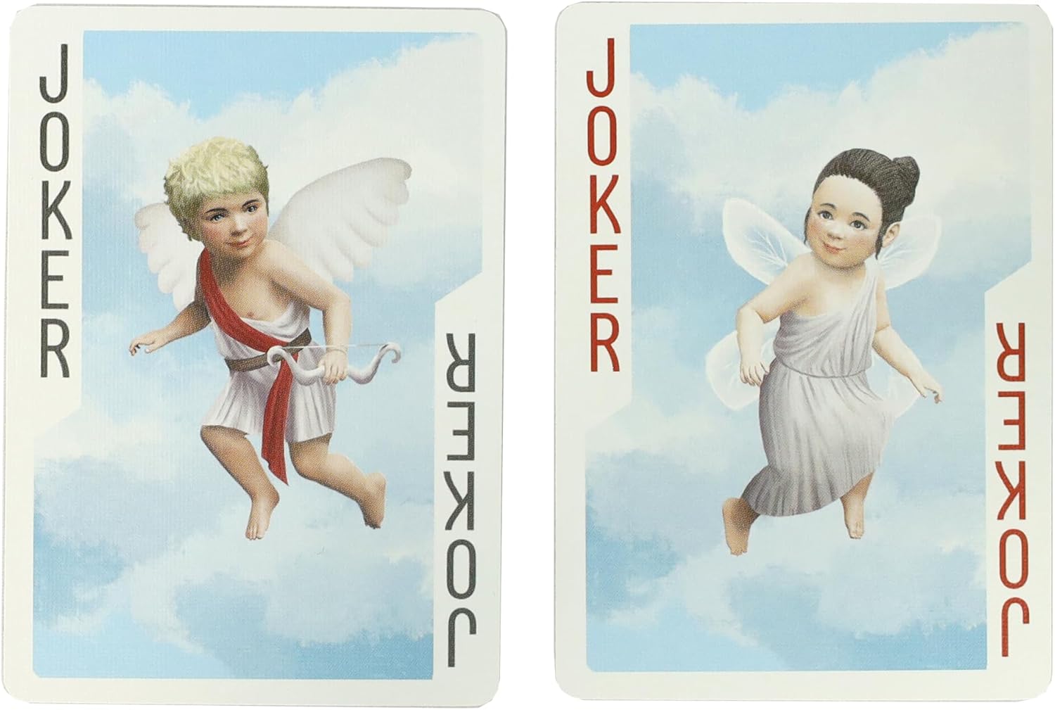 Cupid and Psyche Bicycle Playing Cards - 2 Deck Set with Exclusive Art - Ideal for Fans of Mythology and Timeless Love Stories