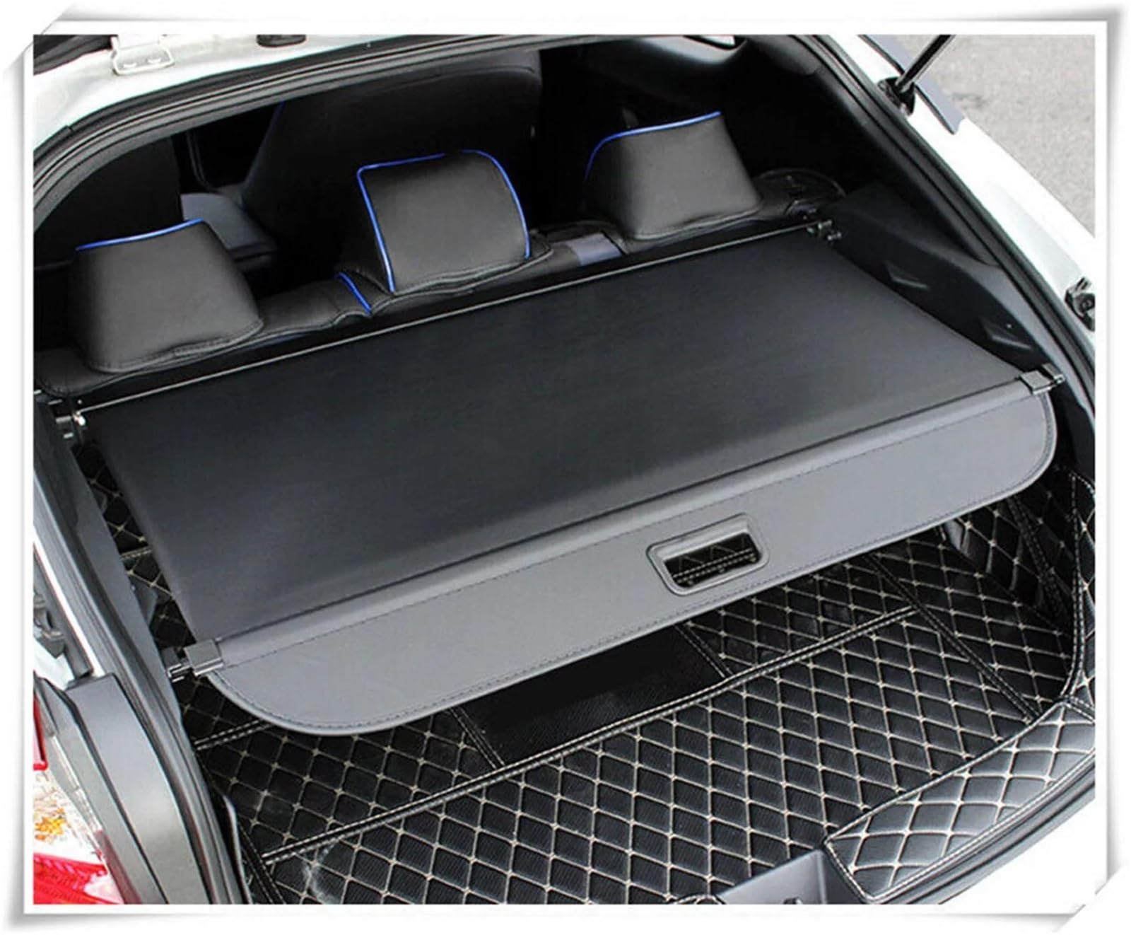 Copertura Bagagliaio Auto Per Toyota Per C-HR 2016-2022 copertura sicurezza bagagliaio posteriore retrattile 1 set Cappelliera Cargo Cover