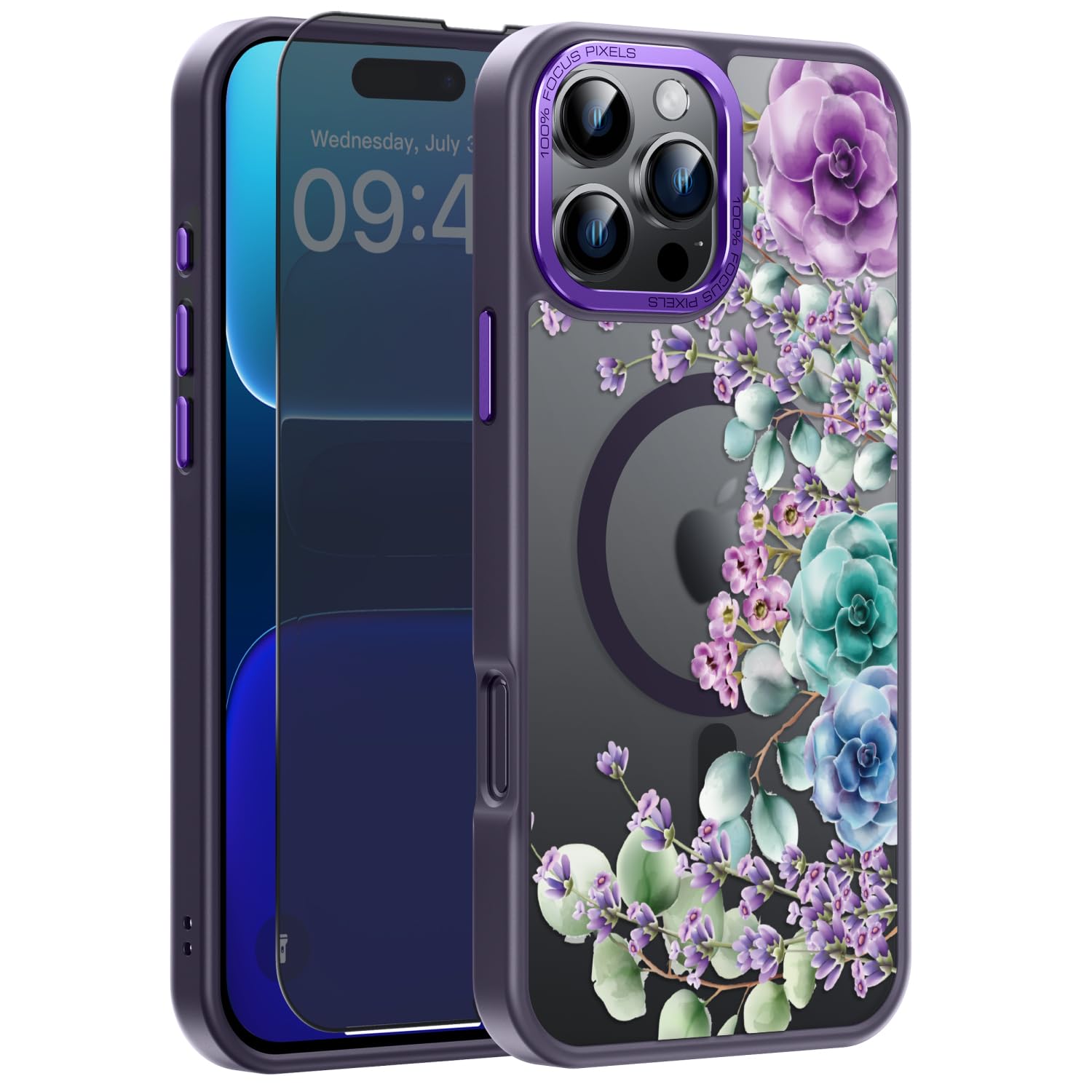 Amazon.com: FUNMIKO for iPhone 16 Pro Max Case with Privacy Screen