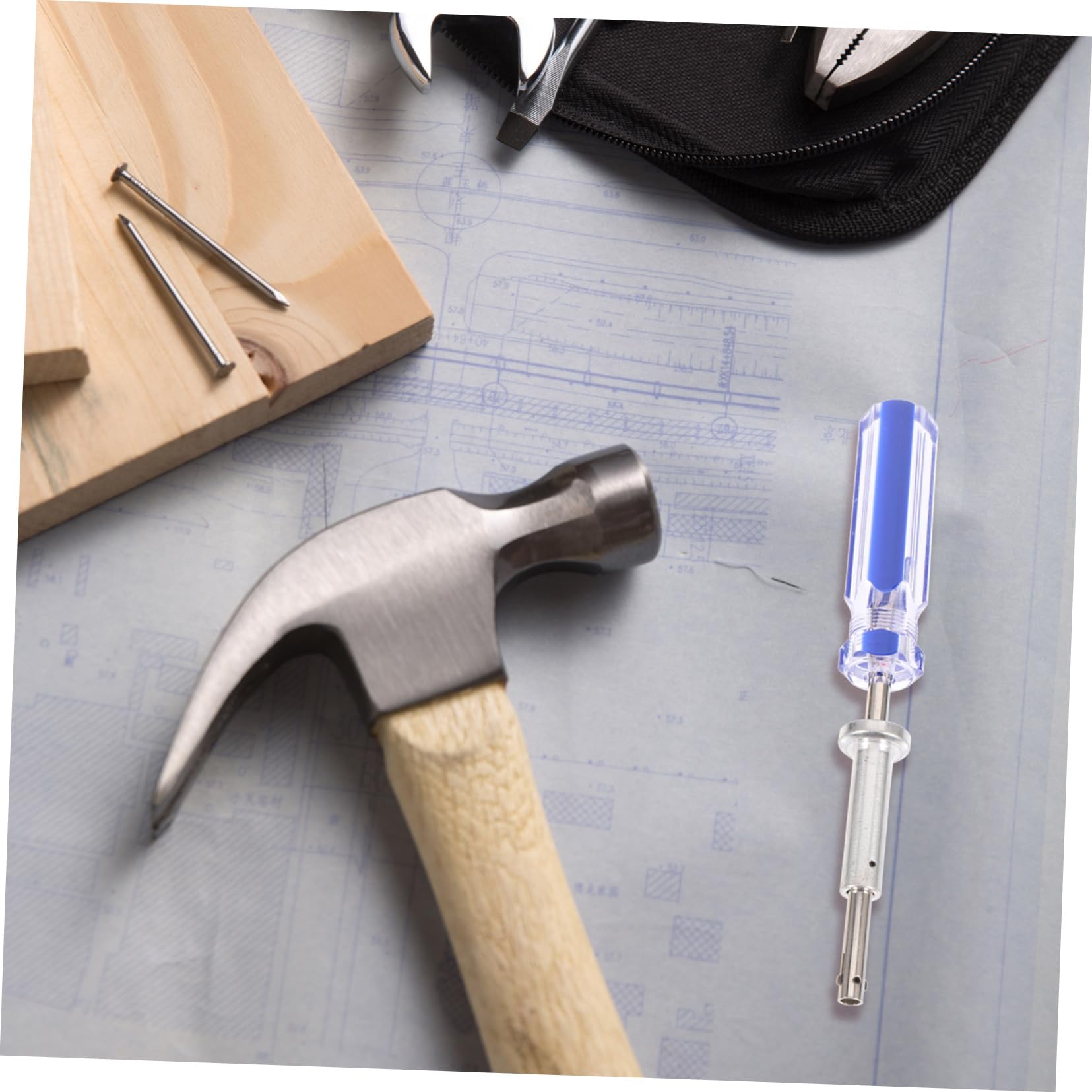 Ciieeo 2 Stück Blaue Diebstahlsicherungsschlüssel aus Kunststoff und Metall Einfach zu Bedienen für Sicherheitsanwendungen Modell Tr 75