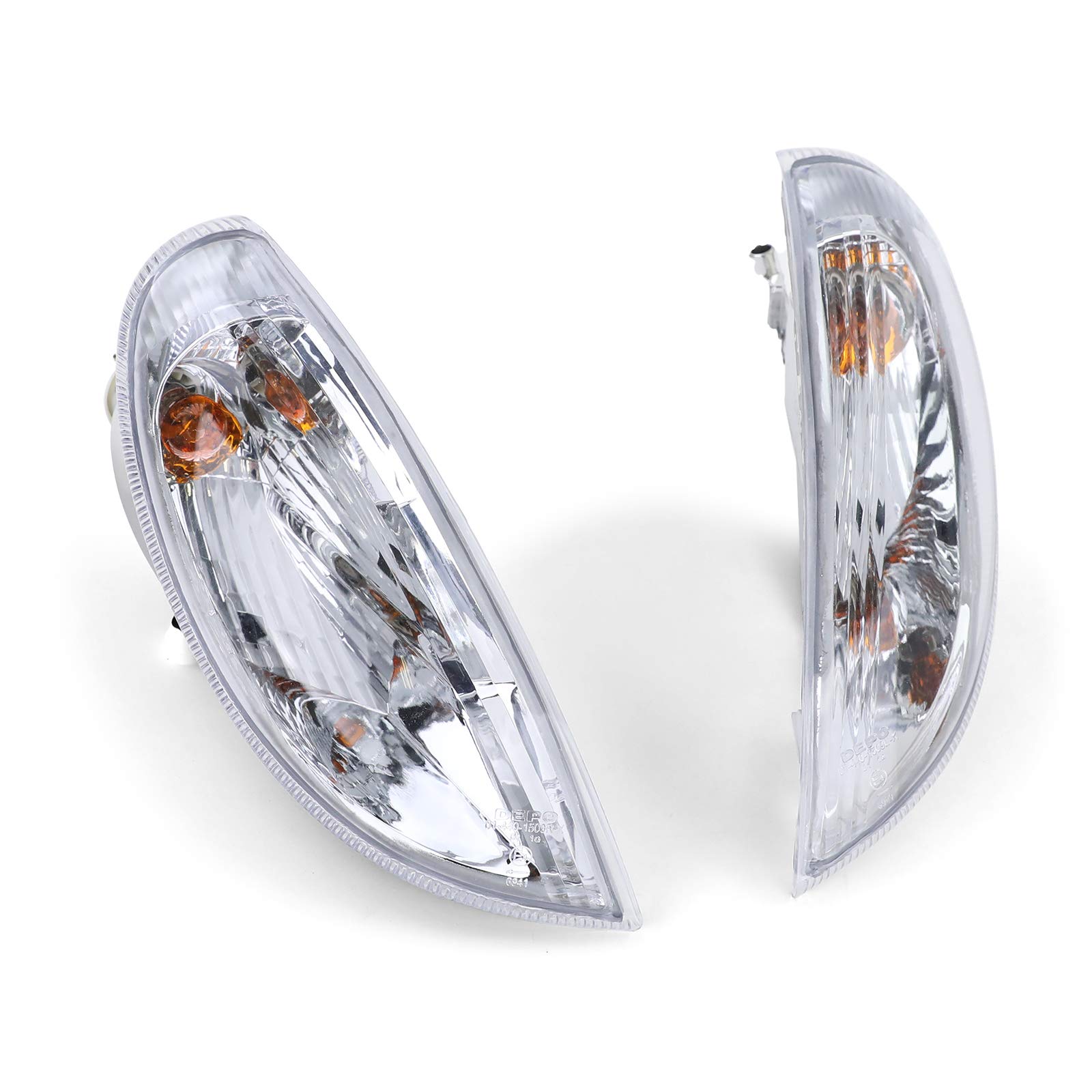 Klarglas Blinker Set mit Leuchtmittel für Mercedes SLK R170 1996-2004