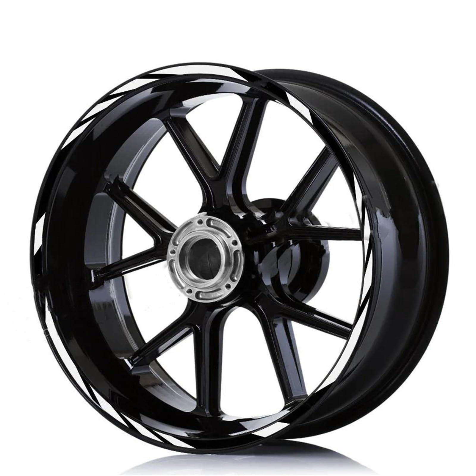 Stickers Motorcycle Reflective Rim Stripe Stickers Edge for Hornet 250 600 900 CBR 400 650 1000 1100 CBR RR(Style 7)