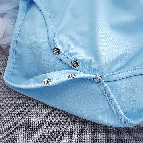 Miniatura 24 de Dressy Daisy Disfraz de princesa para bebé, disfraz de tutú de tul para cumpleaños, Halloween, traje con diadema Estilo I