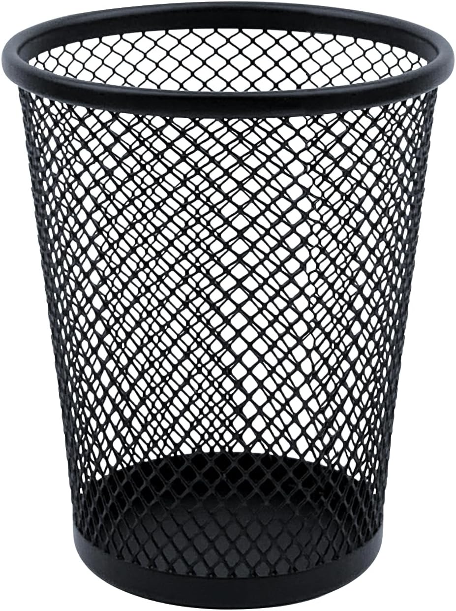 Product image of Desk Pencil Pen Holder, Wire Mesh Pen Cup Holder for Desk Organizer and Office Desk Accessories (1 Pack)