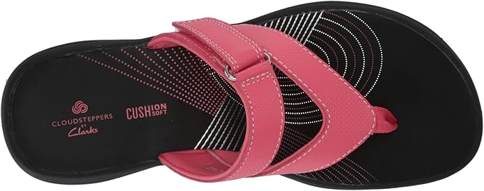 clarks cloudsteppers flip flops