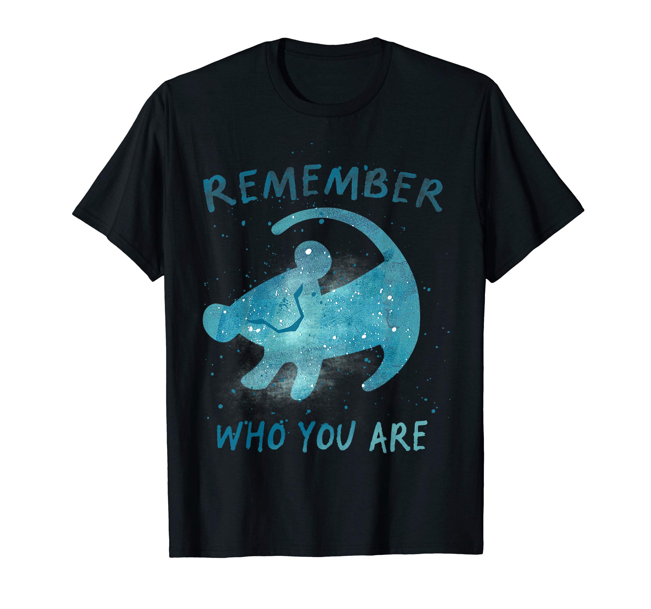 Disney The Lion King Simba Remember Who You Are Splatter T-ShirtOEKO-TEX STANDARD 100