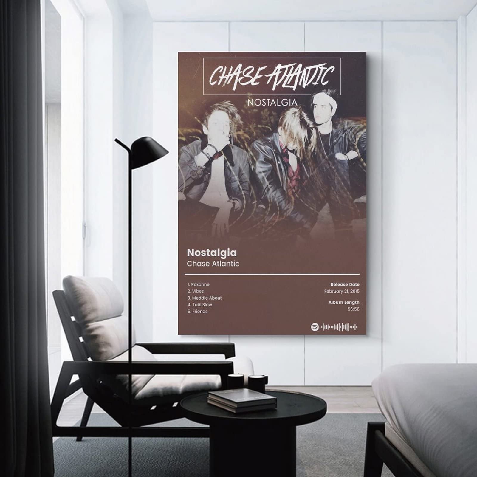 Affiche Toile Chase Atlantic - Décoration Murale Vintage 50 X 75 Cm - Style Rétro Pour Salon, Chambre