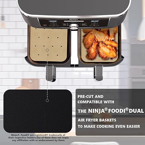 Miniatura 3 de WMKGG 100 piezas de papel pergamino sin blanquear para hornear, hojas de papel pergamino precortadas de 12 x 16 pulgadas para cocinar, asar a la