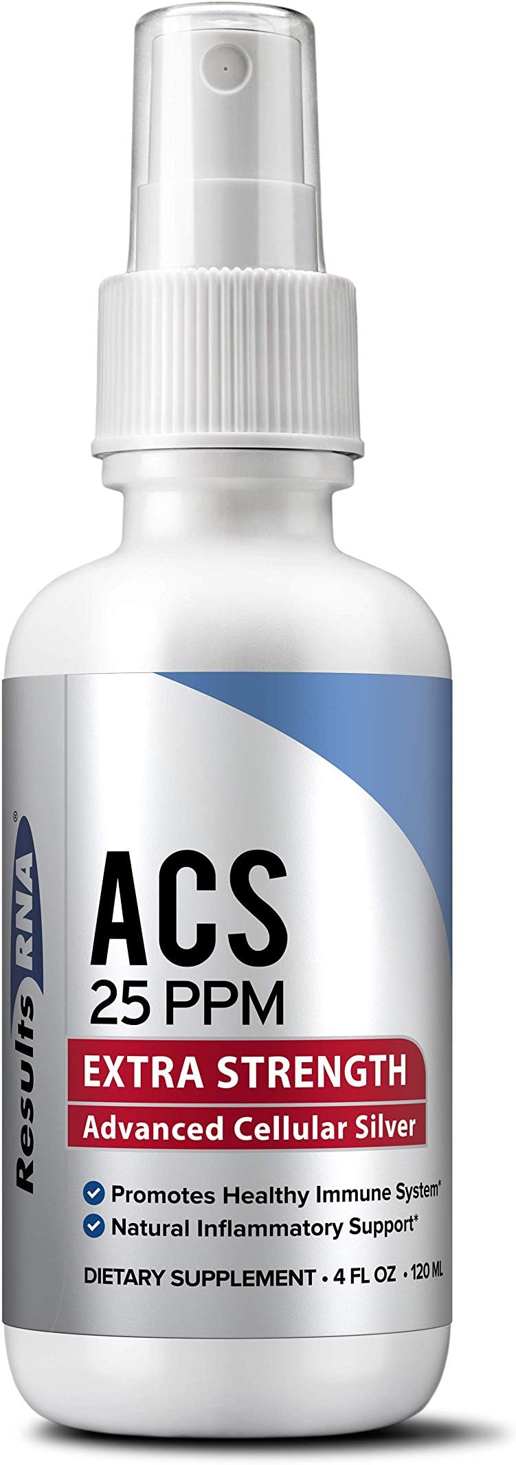 Results RNA | Advanced Cellular Silver ACS 25 PPM Great for Boosting The Immune System - 4 Oz