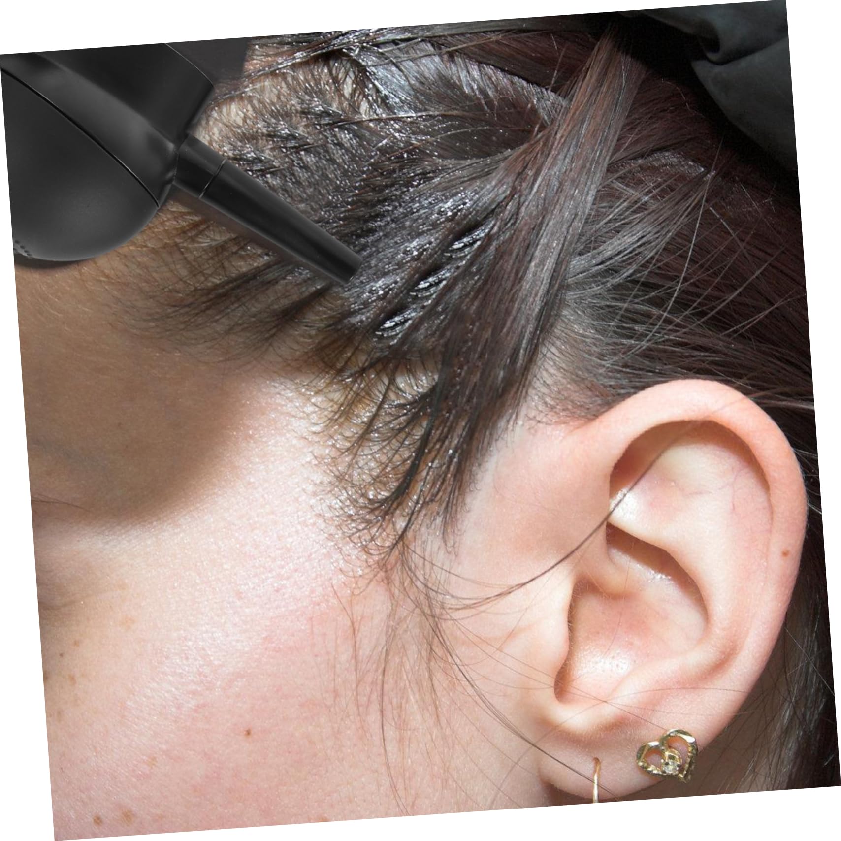 NOLITOY Hair Thickening Spray Tool Hair Fibers Spray Alicator Black Full Hair Instantly Spray