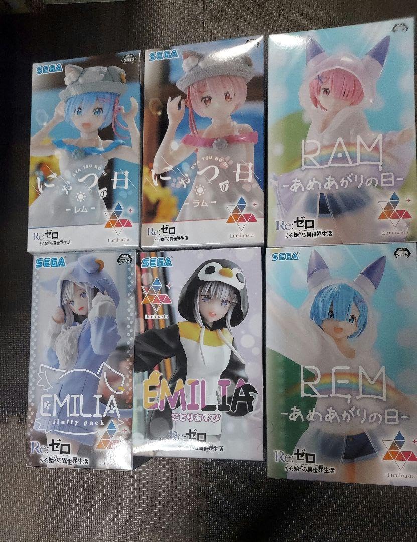 リゼロ　フィギュア　34体セット リゼロフィギュア34体セット