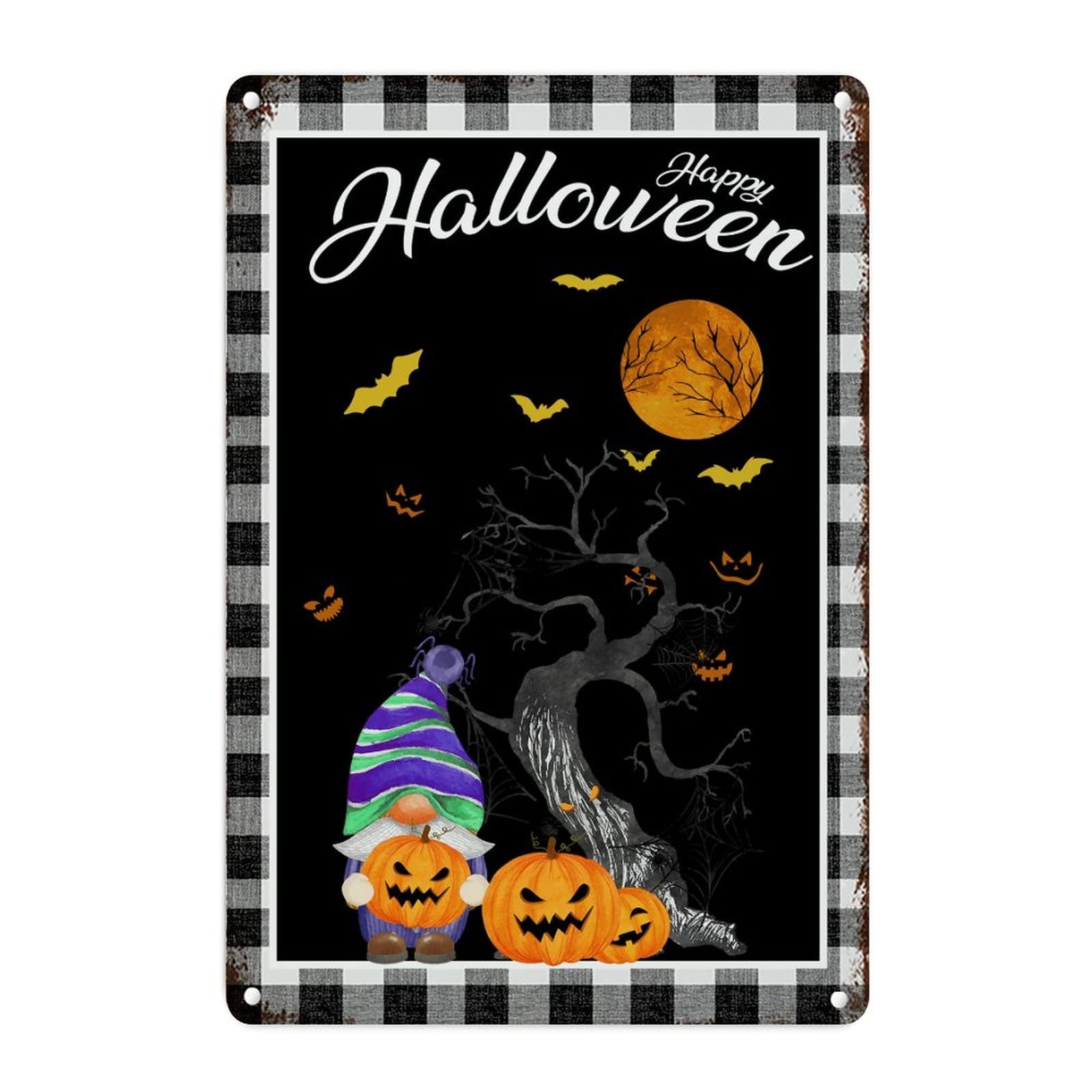Art plaque murale Halloween : retrouvez la nostalgie des automnes d'autrefois