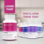 Nutrawave PURE *BONUS SIZE* 150 capsules HIGHEST POTENCY Benfotiamine Complex – 100mg, Thiamine B1 Supplement, Increased Energy, Nerve Support, All-Natural, Vegan, Gluten Free. 5-month supply