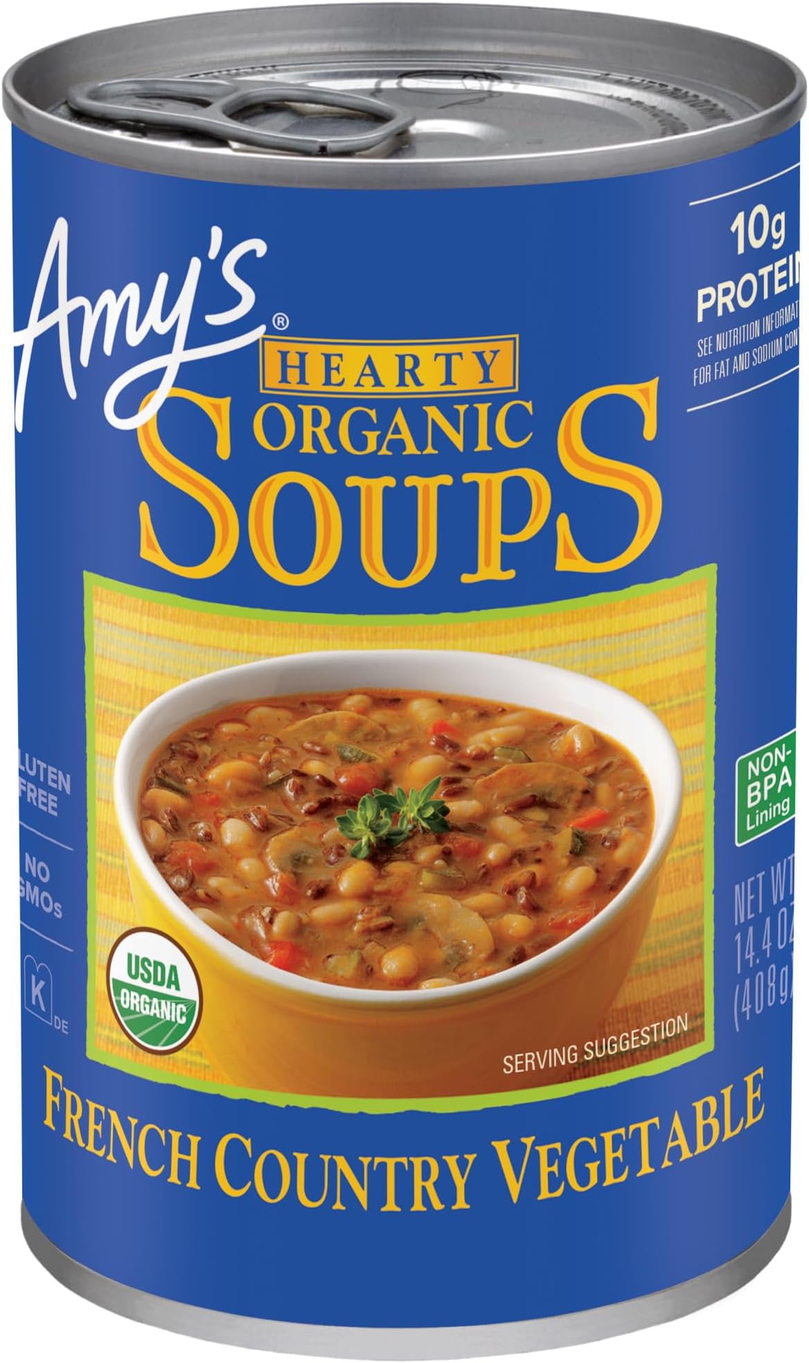 Organic Hearty Soup French Country Vegetable 14.4 Fl. Oz.