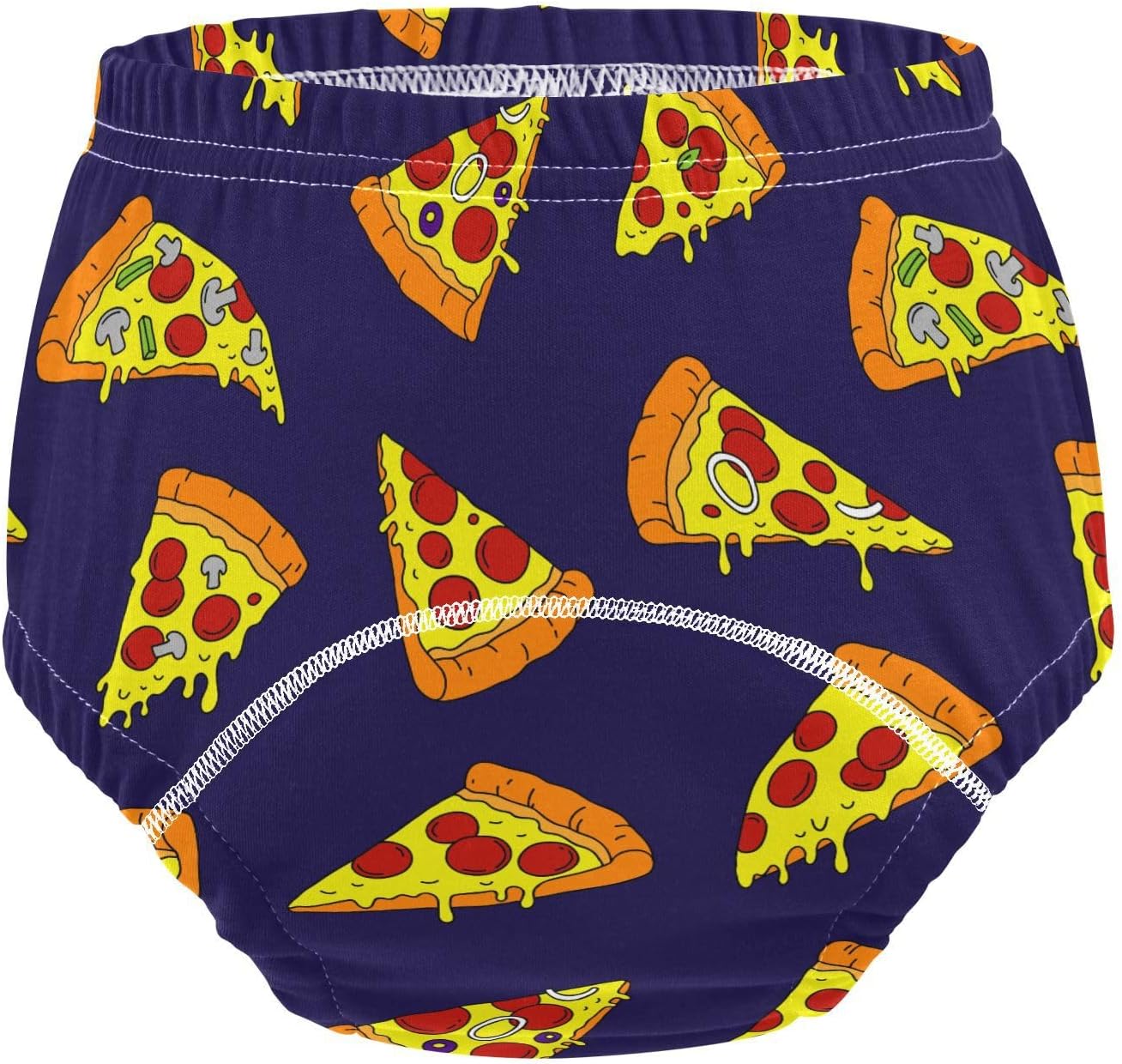 Potty Training Underwear 3 Packs Pizza Soft Toilet Training Pants for Toddler Girls Boys 2T