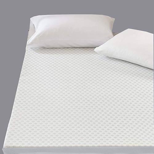Sleep Philosophy - Protector de colchón de espuma viscoelástica con gel, apto para todas las estaciones, lujoso e hipoalergénico