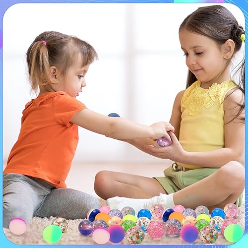 Miniatura 7 de Ayfjovs 20 bolas hinchables de 5 estilos, bolas de goma de 1.260 in, pequeñas bolas inflables para recuerdos de fiesta de niños, premios, bolsas de