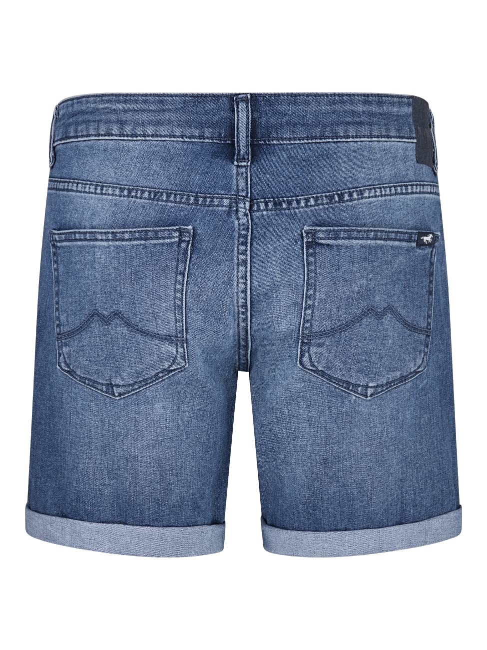 MUSTANG Damen Shorts Bermuda Kurze Jeans Hose Regular Jeansshorts Hotpants | Basic Denim Stretch Baumwolle Blau 25 26 27 28 29 30 31 32 33 34