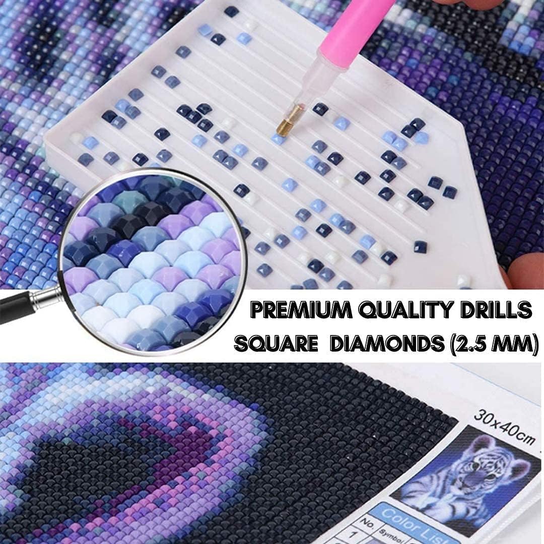 Vanilla and Cinnamon - Photo Custom Diamond Painting Kits Full Drill for Adults 5D DIY - Personalized Diamond Art - Custom Diamond Art, Round Drill 19.6 INCH / 40x50 CM