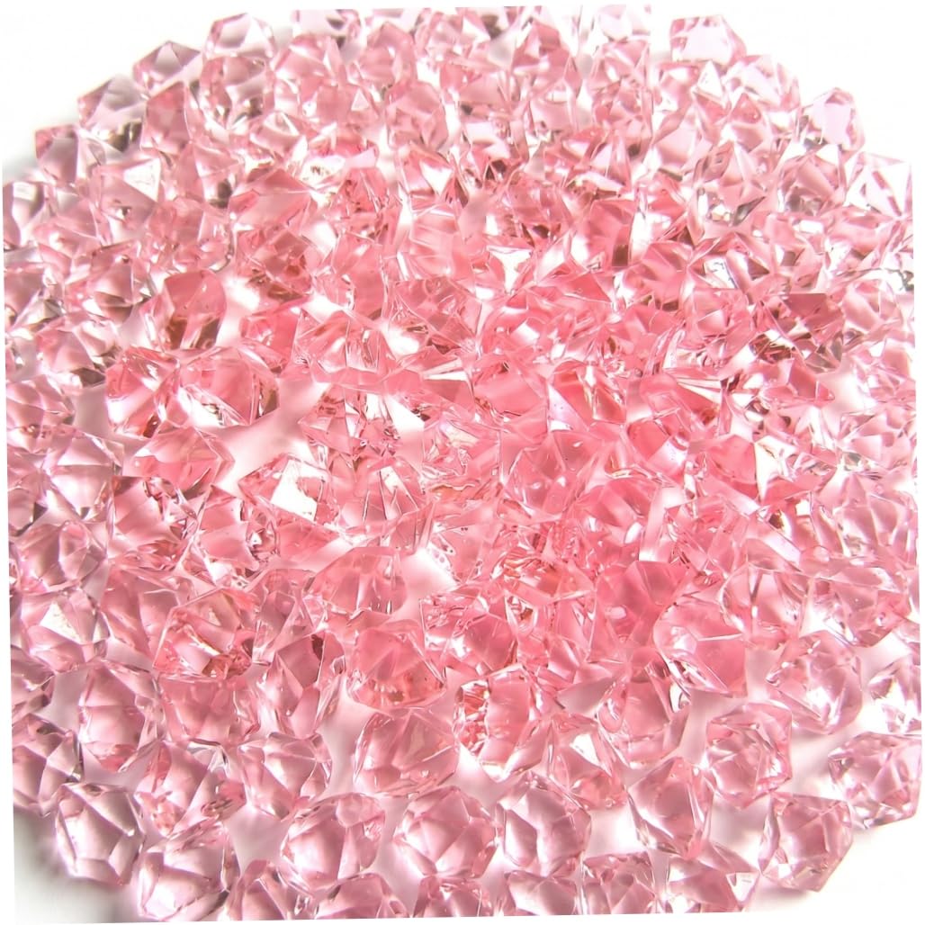 Gemas de cristal acrílico Monwssoe con efecto brillante para rellenar jarrones elegantes