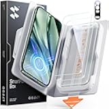 SMARTDEVIL Screen Protector for Google Pixel 9 Pro (3 Pack) + Camera Lens Protector, HD Tempered Glass, Fingerprint Unlock Friendly, 9H Military-Grade Protection, Scratch & Drop Resistant