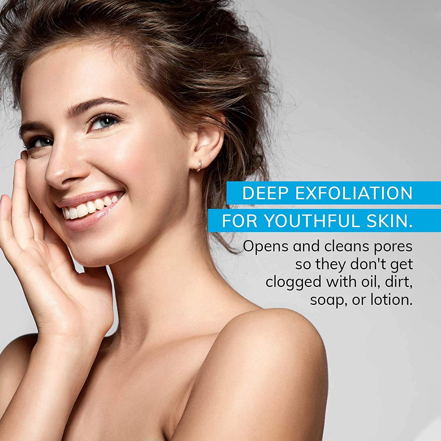 MicrodermaMitt Deep Exfoliating Mitt Body Scrub Dead Skin Remover