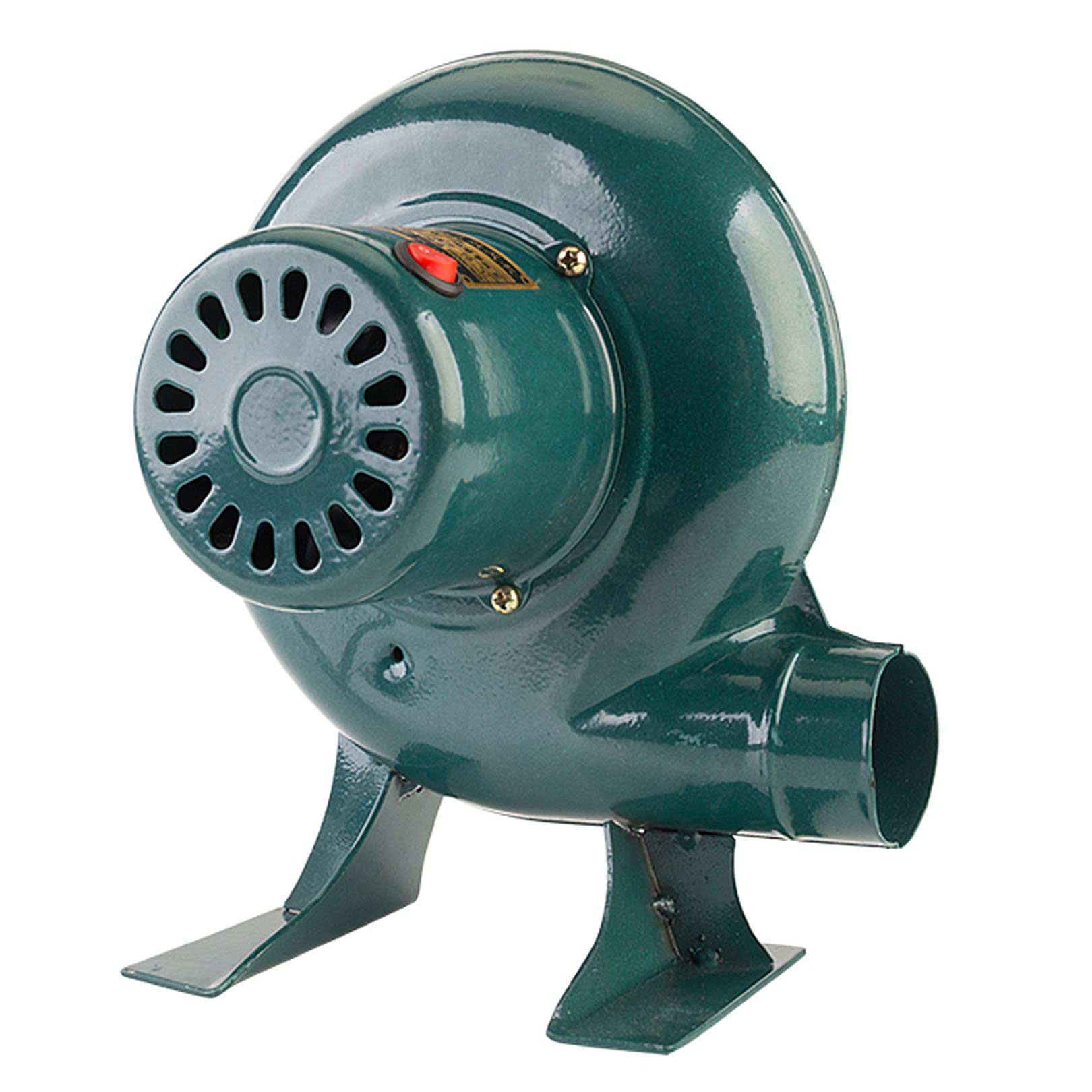 Vintage Elektrisches Schmiedegebläse – 40 W Kohleofenbalgwerkzeug für Grill und Metallbearbeitung, robuster Feuerstarter, perfekt für Handwerker und Heimwerker