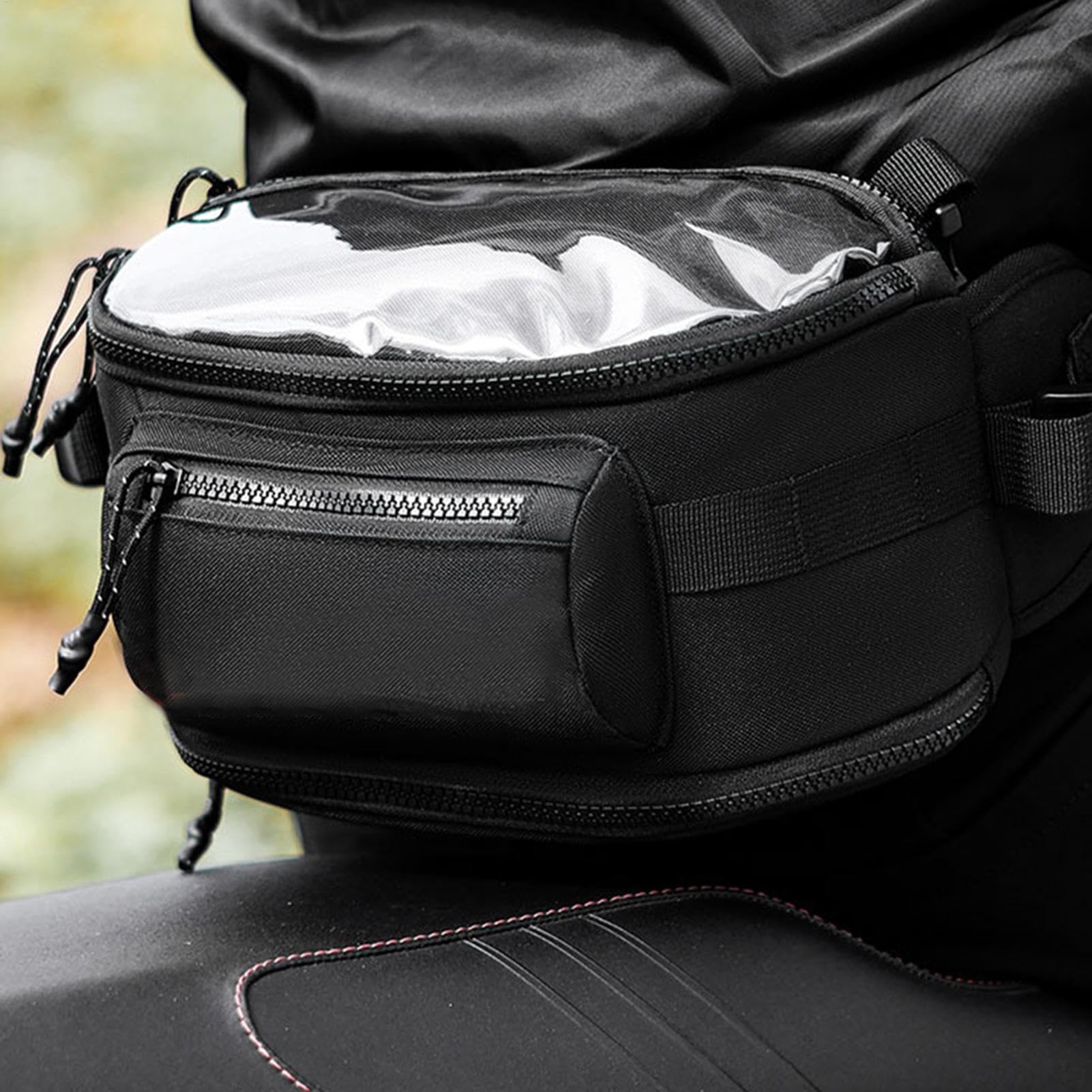 Oxford borsa portaoggetti per moto trasparente navigazione scooter
