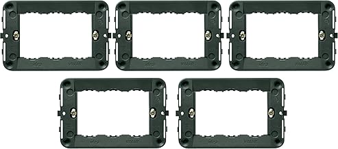 ECI ELETTROFORNITURE 16713 5-Piece Support 3 Modules Idea Series Grey