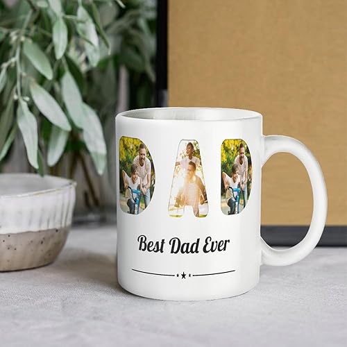 Miniatura 5 de Regalos para papá, esposo, él, de hija, hijo, niños, esposa, taza personalizada, para Navidad, cumpleaños, regalos de aniversario para PaPa,