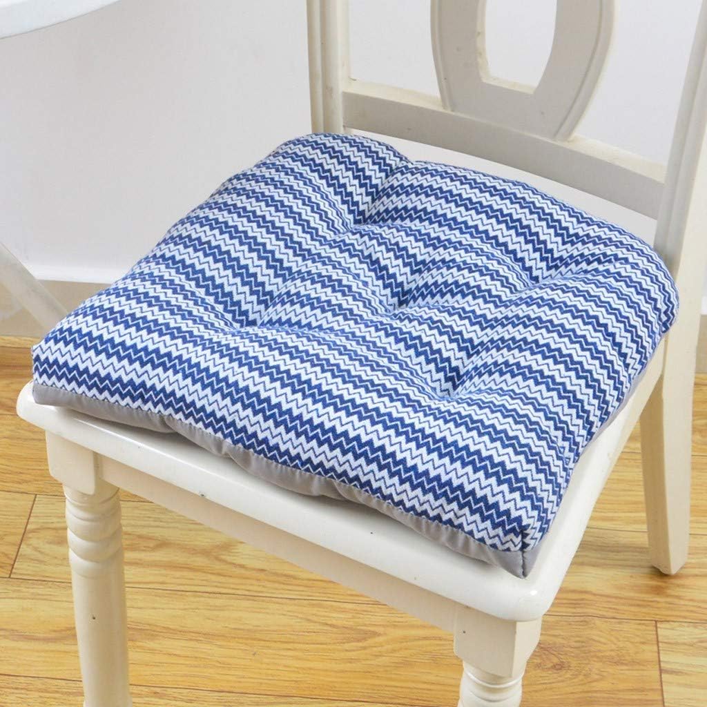Amazon.com: Scceatti Chair Cushions 18x18In Office Chair Cushion Blue ...