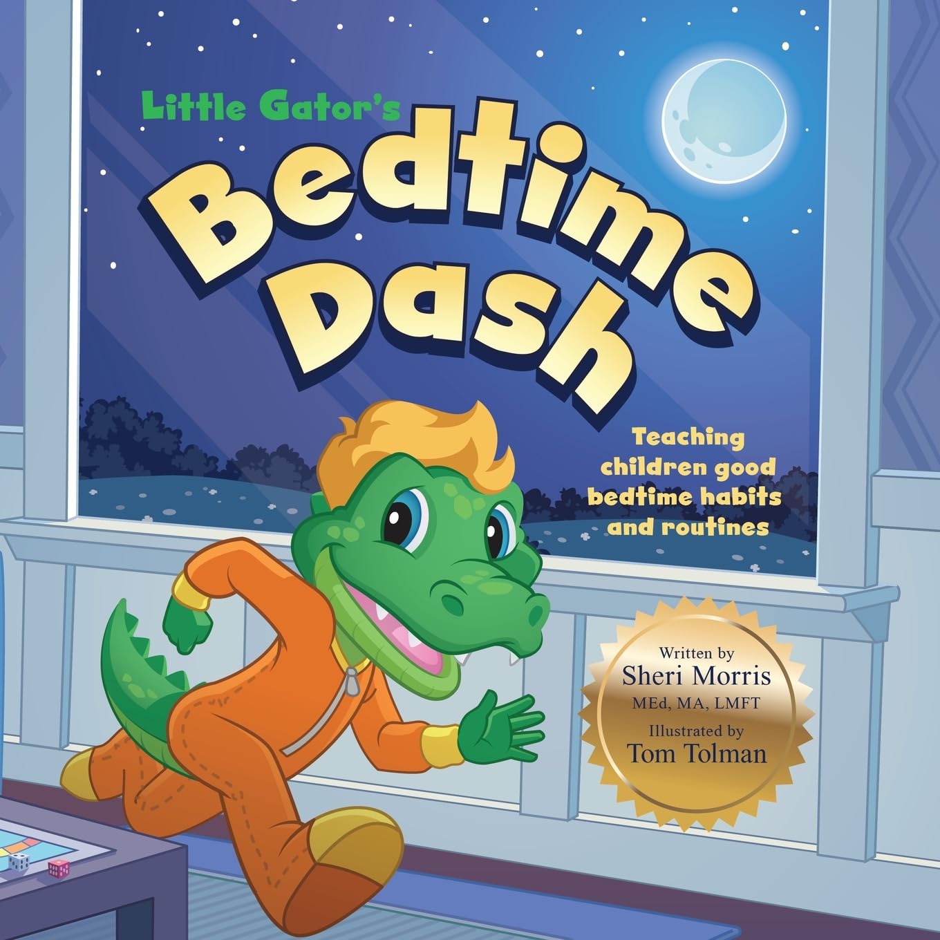 Little Gator's Bedtime Dash: Teaching Children Good Bedtime Habits and Routines: 2 (Little Gator Books)