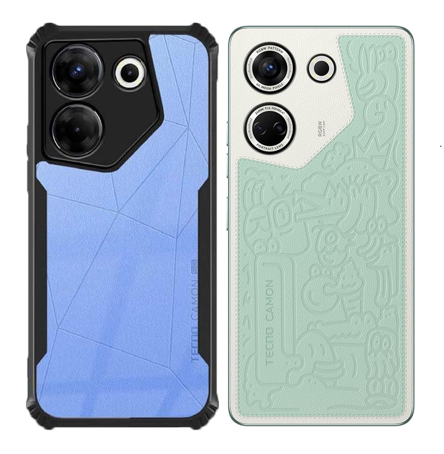 Carrywrap Transparent Hard Back Cover case for Tecno Camon 20 Pro 4G/ Tecno camon 20 4G (B0D6NN11ST) Amazon Price History, Amazon Price Tracker
