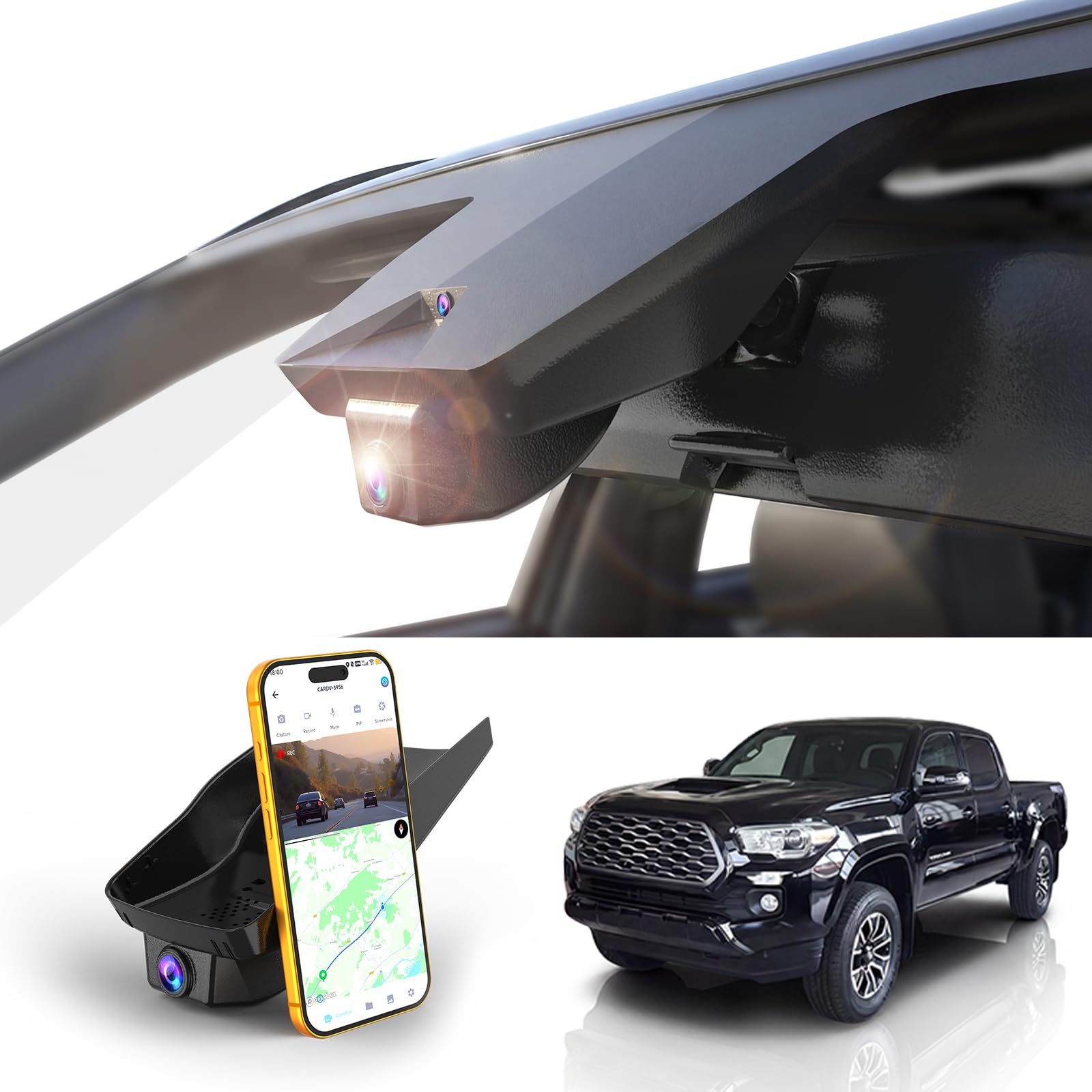 Photo 1 of GATGIT Front 4K Dash Cam fit for Toyota Tacoma 2018-2023,3rd gen Limited
