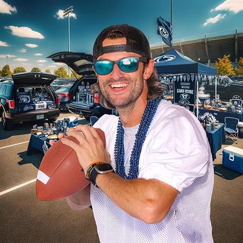 Miniatura 8 de Cuentas de Mardi Gras de 33 pulgadas, 0.276 in, 12 docenas, 144 piezas, collares con doblón, Plástico