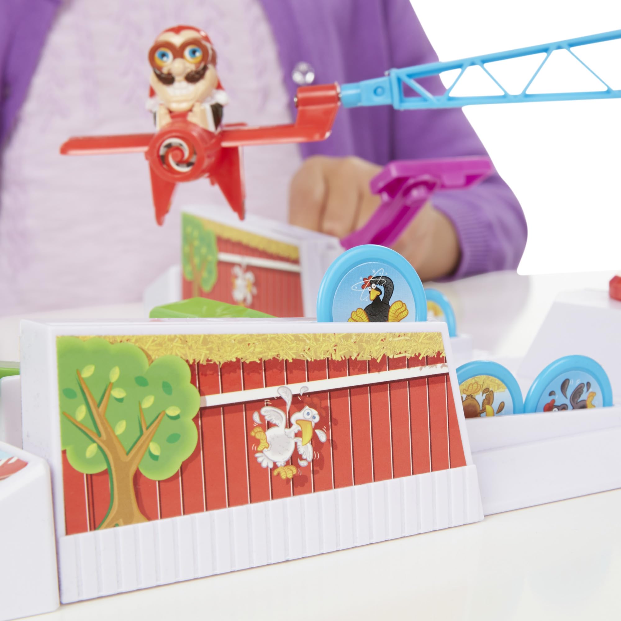 Hasbro Looping Louie 15692398 Jeu de fête 3D Amusant pour Anniversaire d'enfant, Jeu de société et de Famille, pour Enfants et Adultes, 2 à 4 Joueurs, à partir de 4 Ans