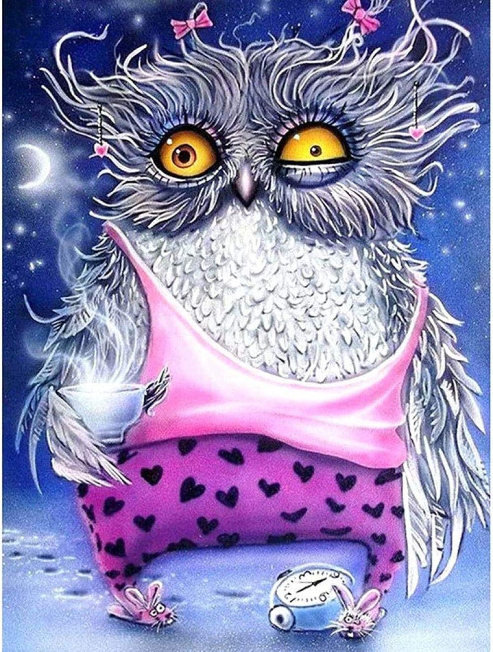 Amyline DIY 5D Diamond Painting Complete Kit DIY 5D Diamond Painting Kit Resin Diamond30*40cm/40 * 50cm