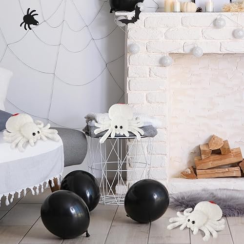 Miniatura 3 de 3 almohadas decorativas de araña de Halloween para sofá, cama, sofá, almohada rellena de Halloween para fiestas al aire libre, decoración del hogar,